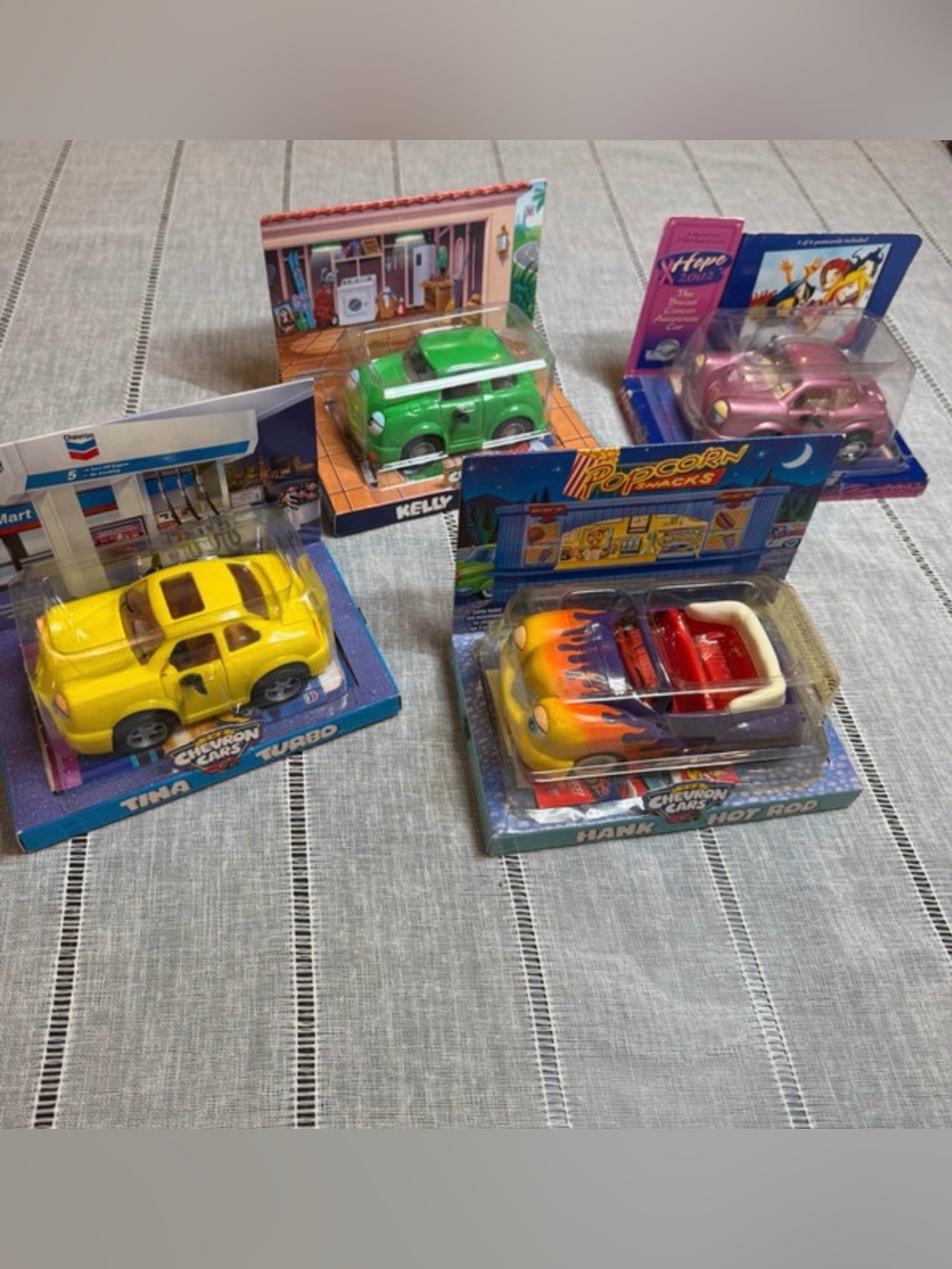 4 cars chevron NWT Kids Die-Cast Cars - Yellow Tina Turbo (Packaged)